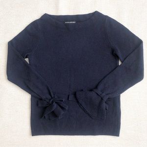 Banana Republic Navy Bow Sweater